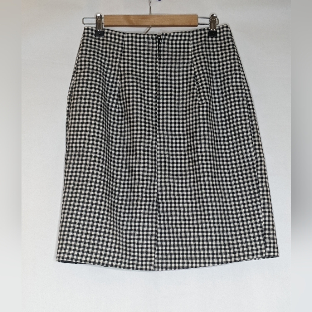 VINTAGE PENCIL SKIRT Gingham - Picture 6 of 8